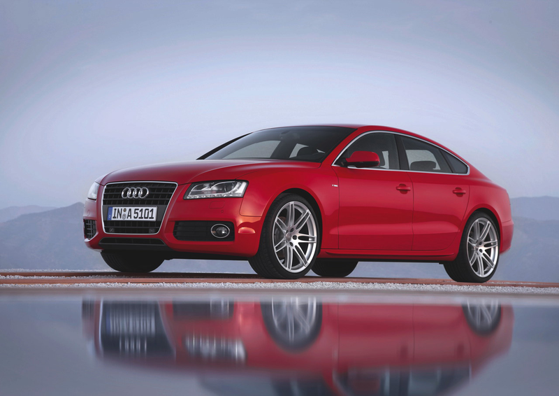 Illustration for article titled 2010 Audi A5 Sportback: Five Doors, Six Engines